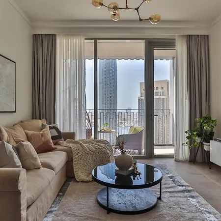 Higuests - Luxe Apartment With Panoramic Views On Dubai Creek Exterior photo